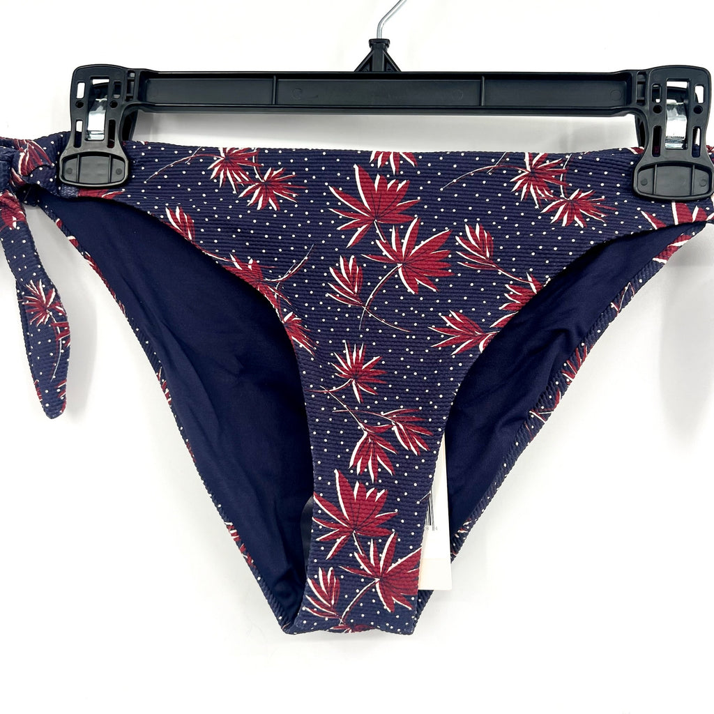 EBERJEY Botanico Cassidy & Ursula Bikini Set Medium Blue Peacoat Brick NWT