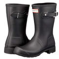 Hunter Womens Original Tour Short Mid Rain Boot Size 10 Black Waterproof NWOB