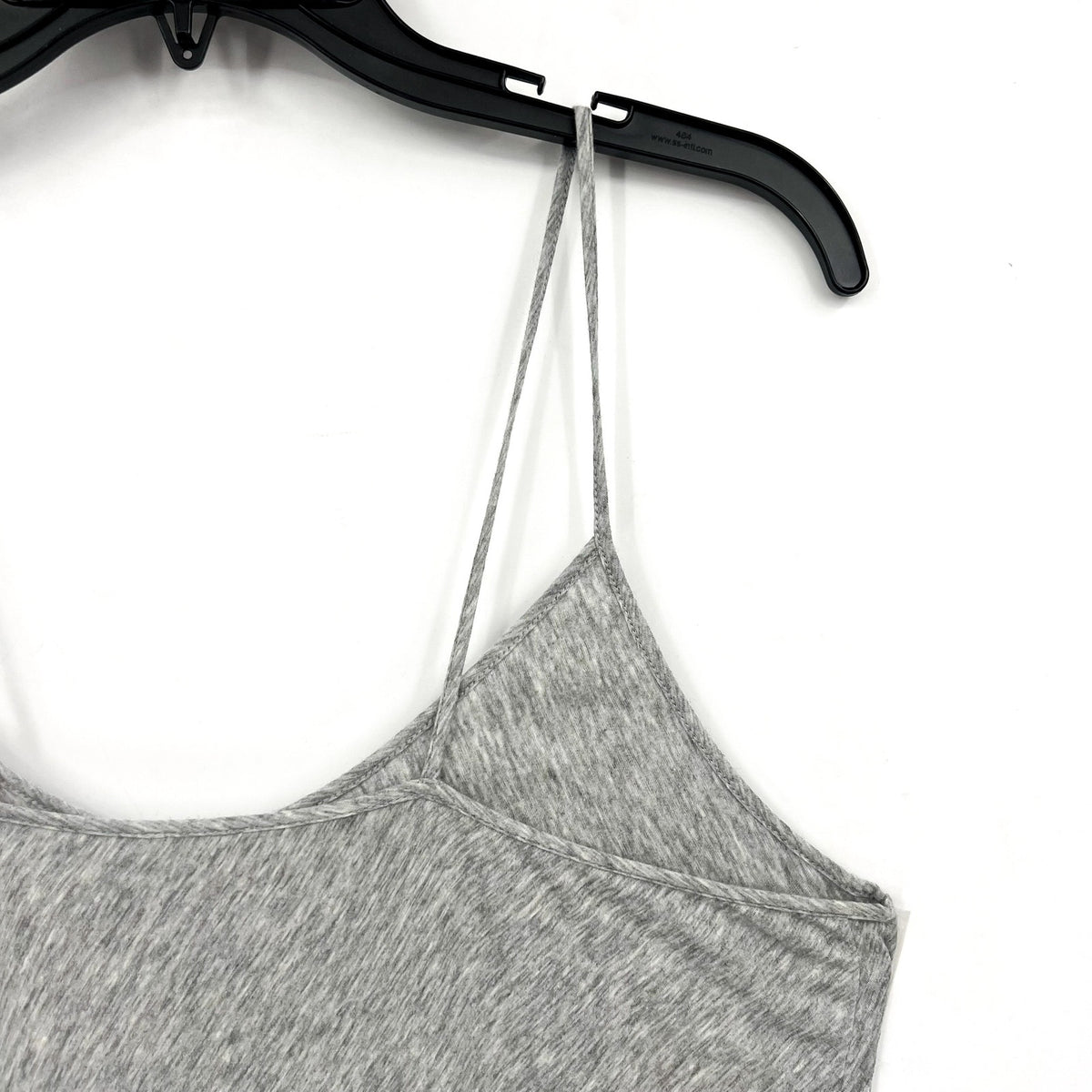 SKIN ORGANIC Womens Essential Camisole Tank Small Medium Heather Grey V Neck NWT