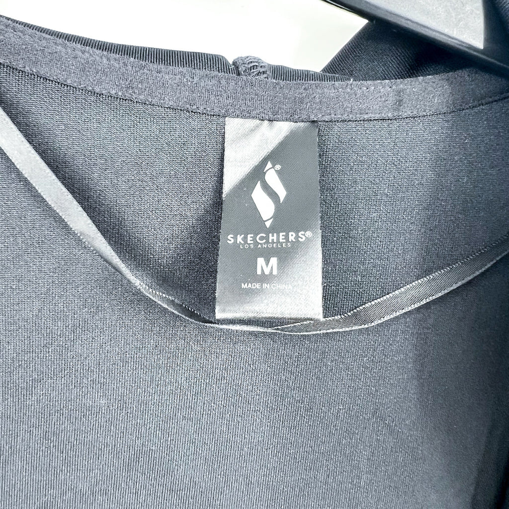 SKECHERS Women's Skechluxe Elevate Restful Hoodigan Jacket Medium Black NWT
