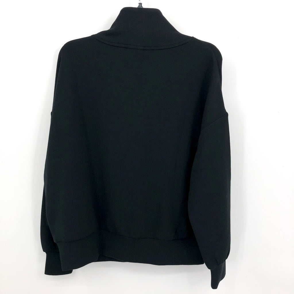 VARLEY Women's Hawley Half Zip Sweatshirt Small Black DoubleSoft NWT