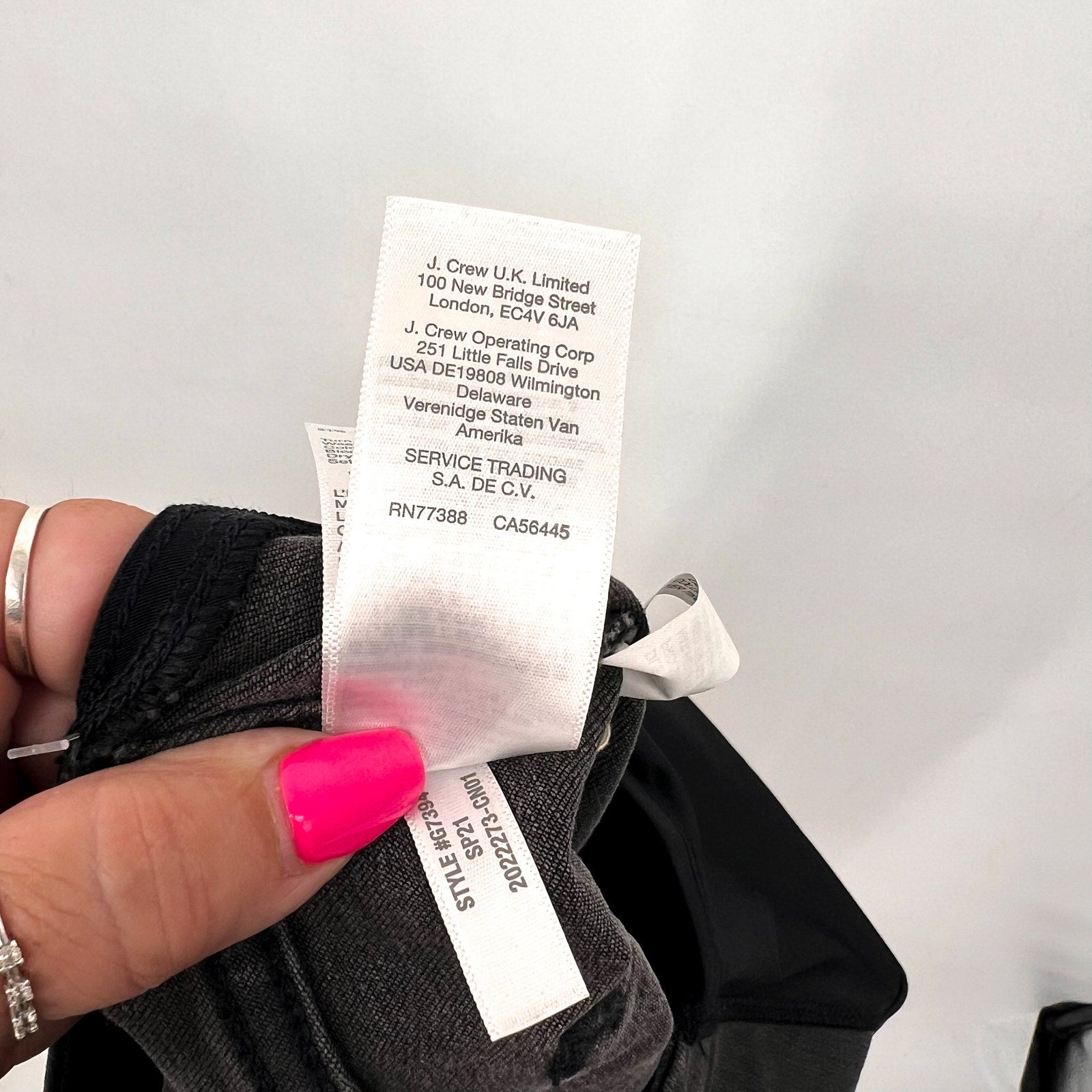 MADEWELL Maternity Over-the-Belly Skinny Jeans Size 25 Black Sea G7394 NWT