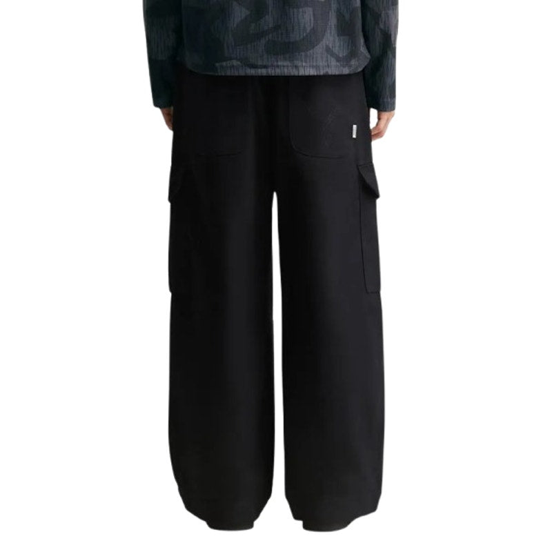 ADIDEM ASTERISKS Men's Balloon Cargo Pants Large-XXL Black Relaxed Fit NWOT