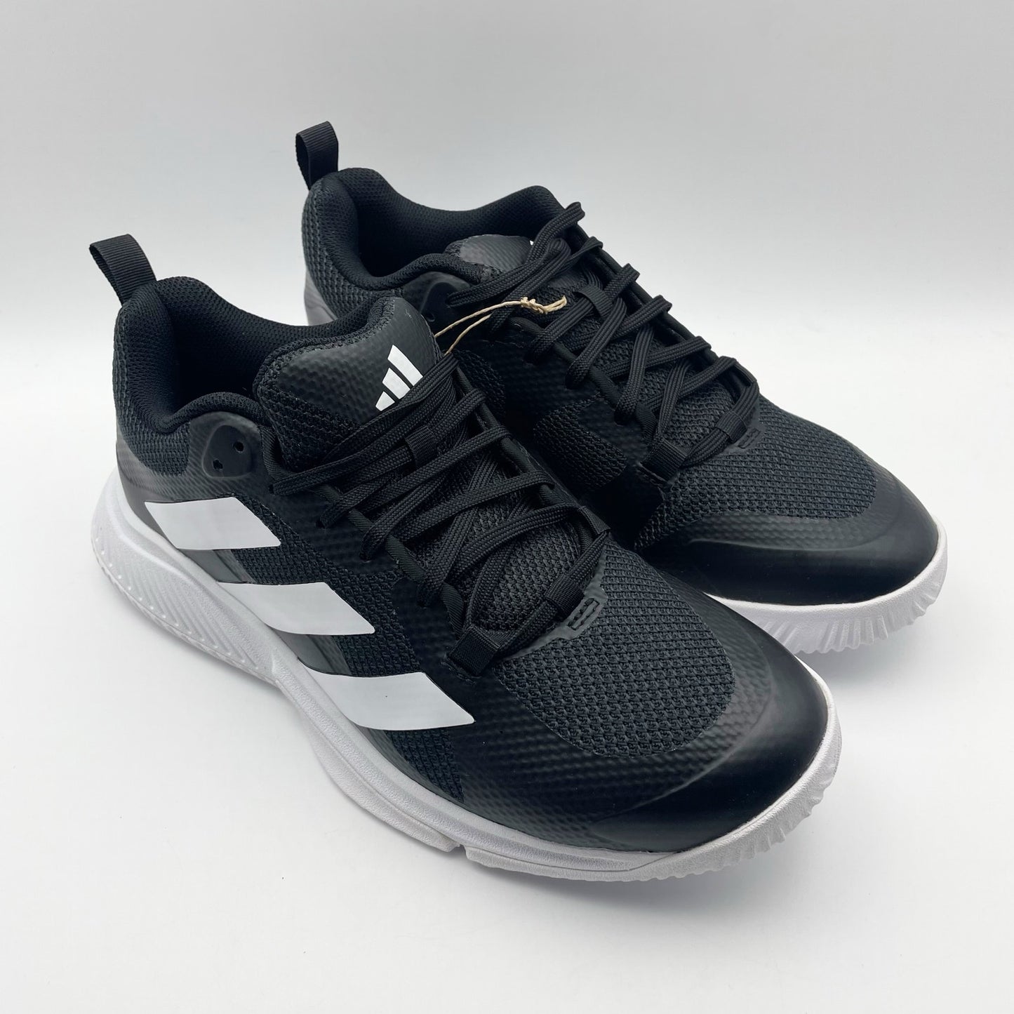 Adidas Mens Court Team Bounce 2.0 Volleyball Sneakers US 7.5 Black Athletic NIB