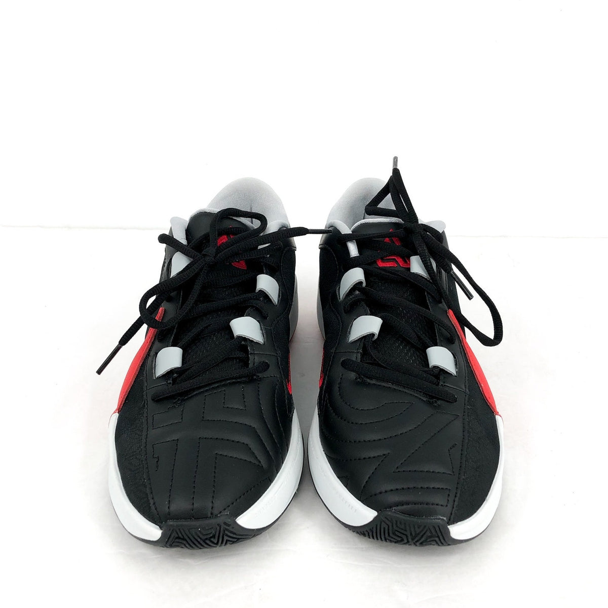NIKE Air Zoom Freak 5 Basketball Shoes Mens 8 Womens 9.5 Black Red Giannis NWOB