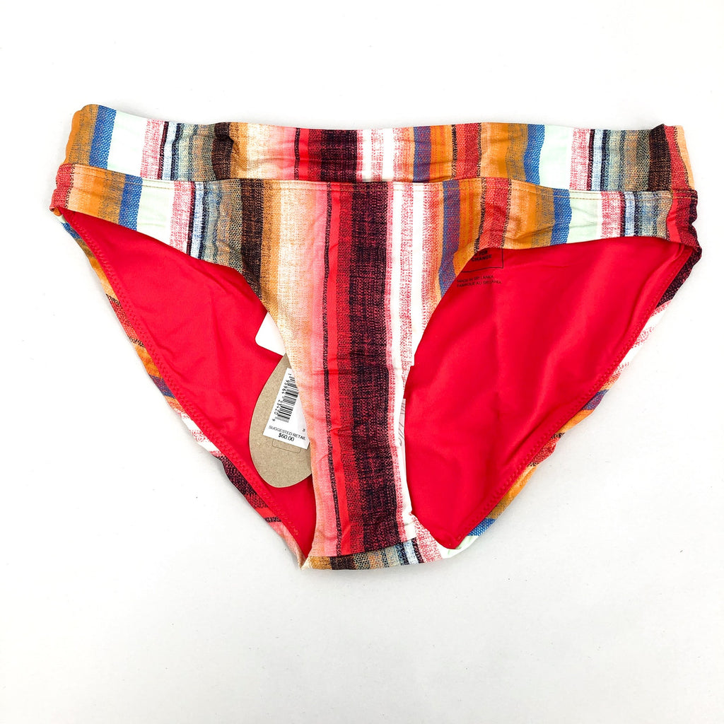 PRANA Women's Summer Wave Bottom XS Multi Baja Stripe Banded NWT