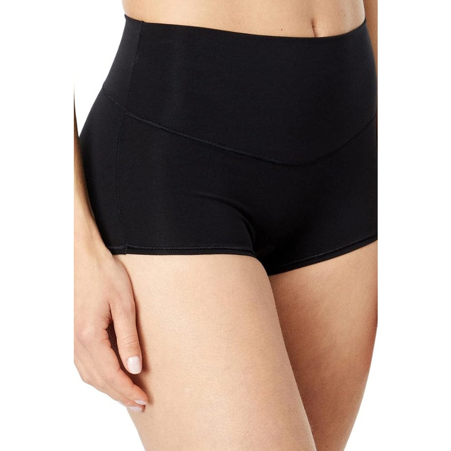 SPANX Women's Shaping Cotton Control Boy Short XL Very Black 40051R NWT