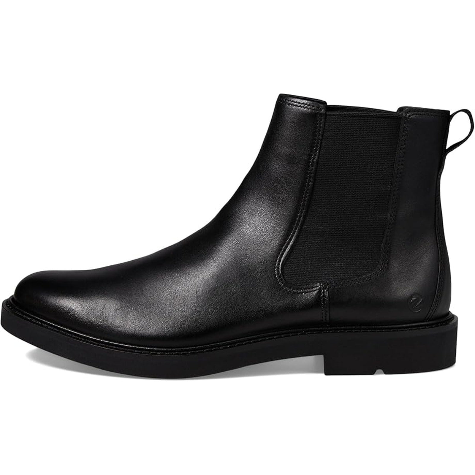 ECCO Mens Metropole London Chelsea Boots EU 46 US 12-12.5 Black Leather NWOB