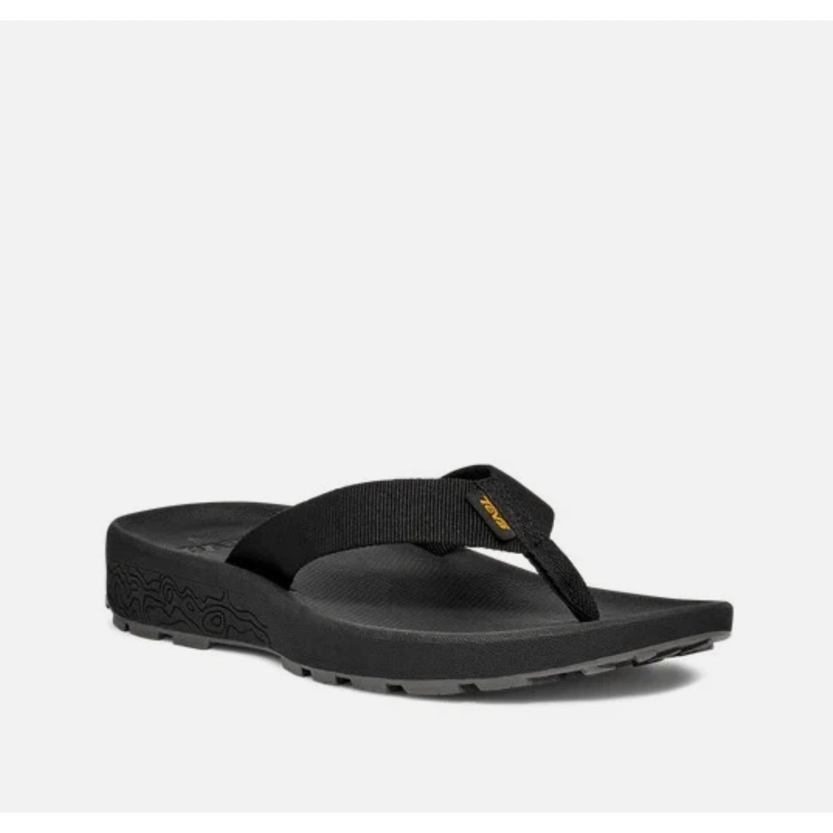 TEVA Womens Hydratrek Water Flip-Flop Sandals Size 8 EU 39 Black NIB