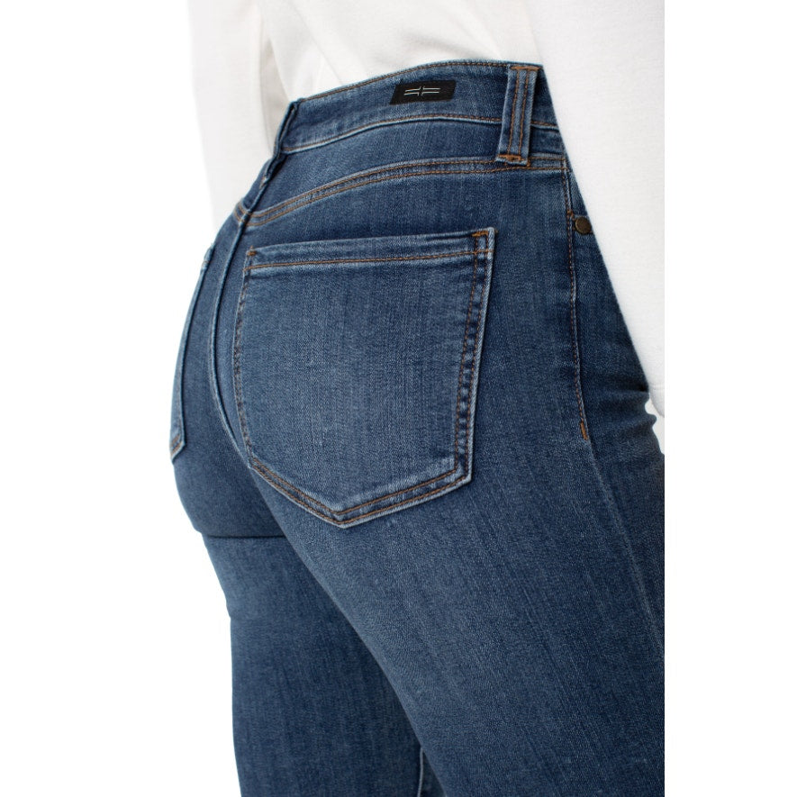 LIVERPOOL Women's Abby Skinny Jeans Size 6 - 28 Petite Medium Blue Stretch NWT