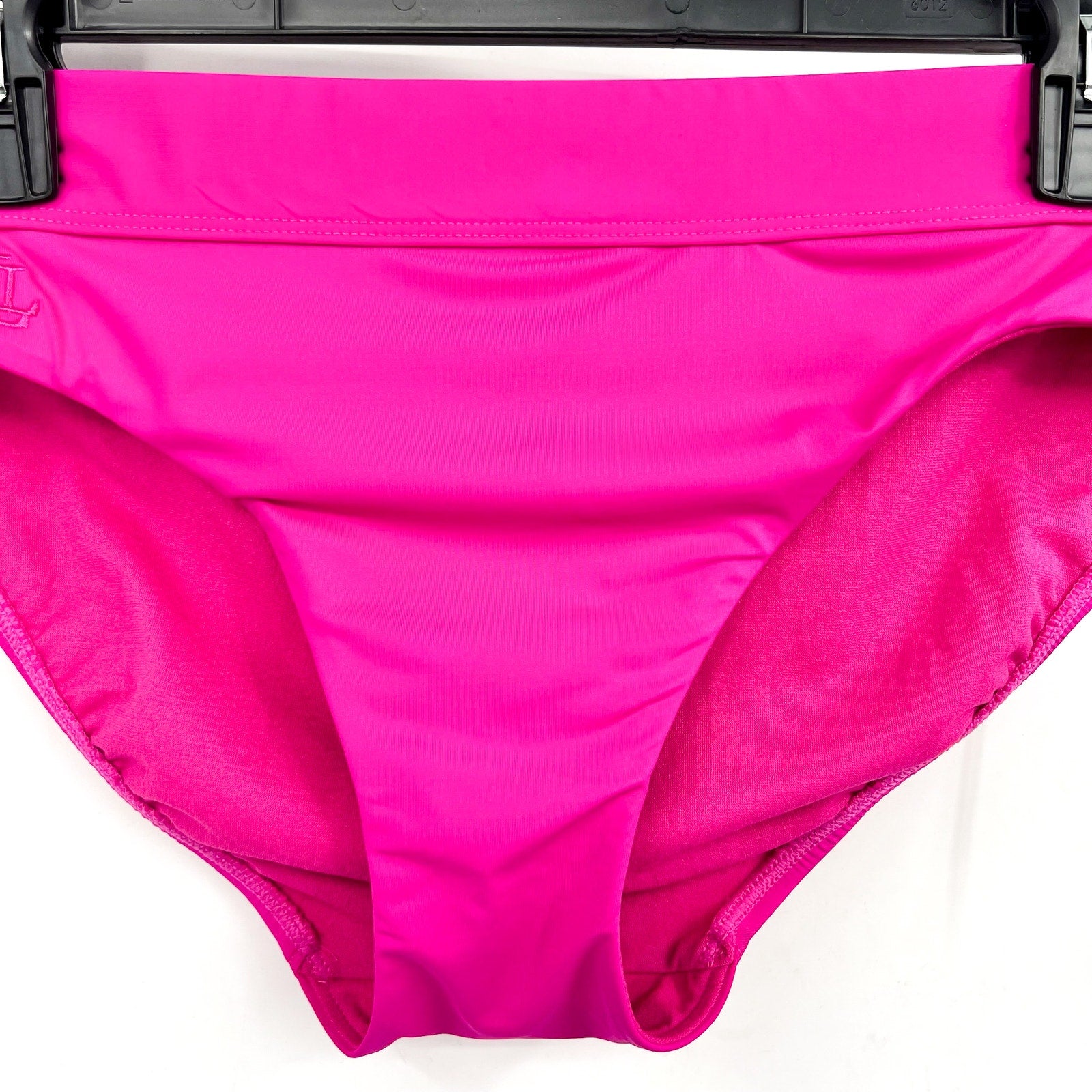 LAUREN RALPH LAUREN Classic Band Hipster Bikini Bottom Size 6 Freesia Pink NWT