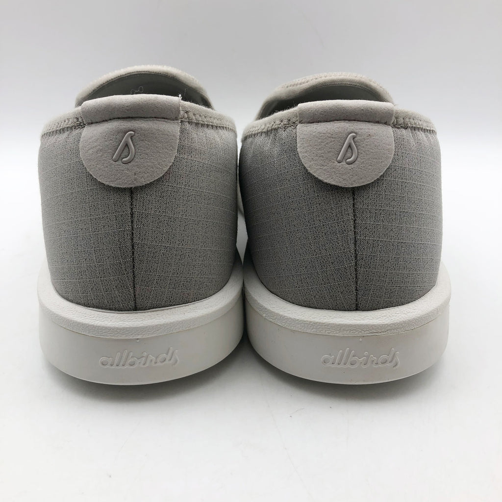 AllBirds Mens Wool Lounger Sneakers US 8 EU 40.5 Pewter Grey Woven Slip On NIB