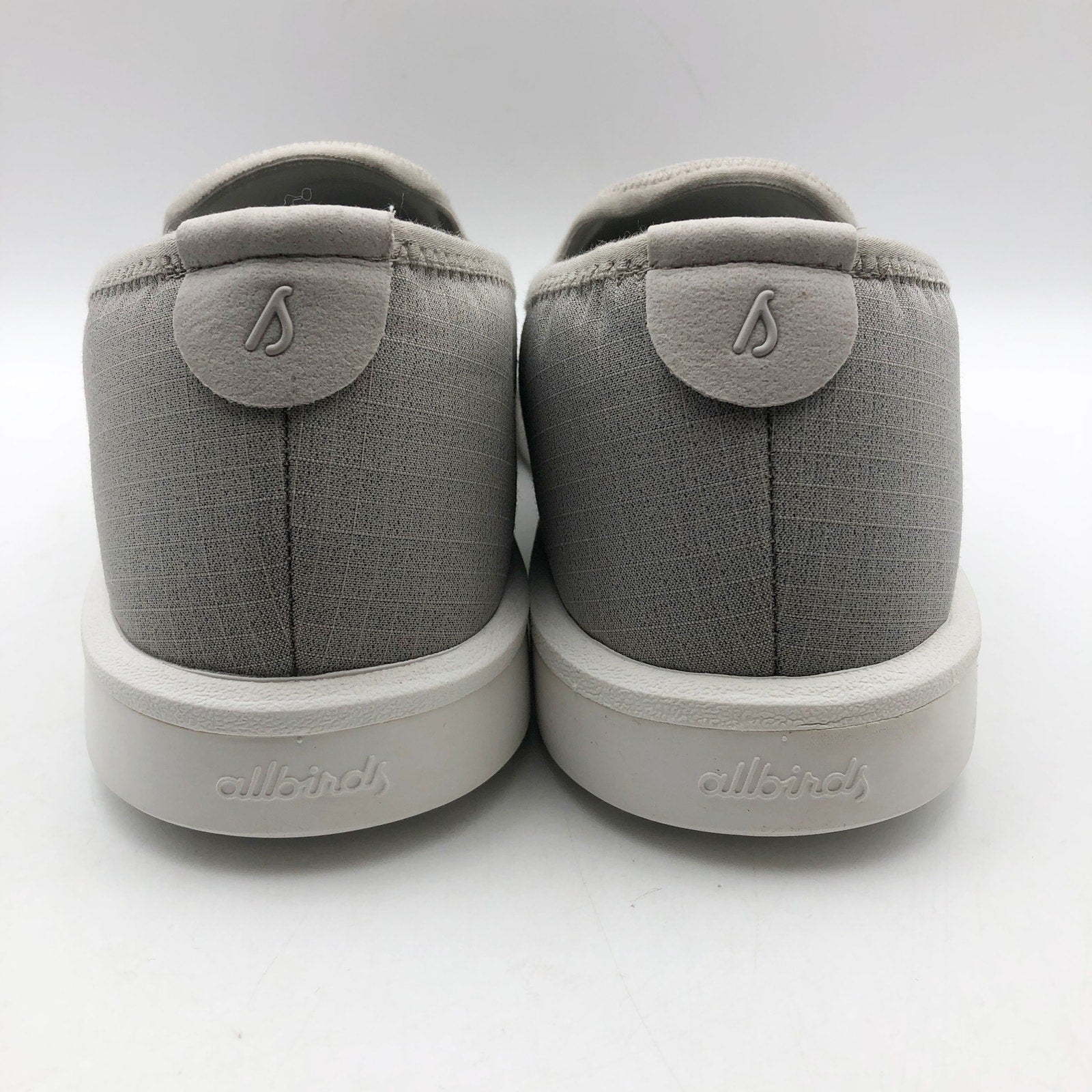 AllBirds Mens Wool Lounger Sneakers US 8 EU 40.5 Pewter Grey Woven Slip On NIB