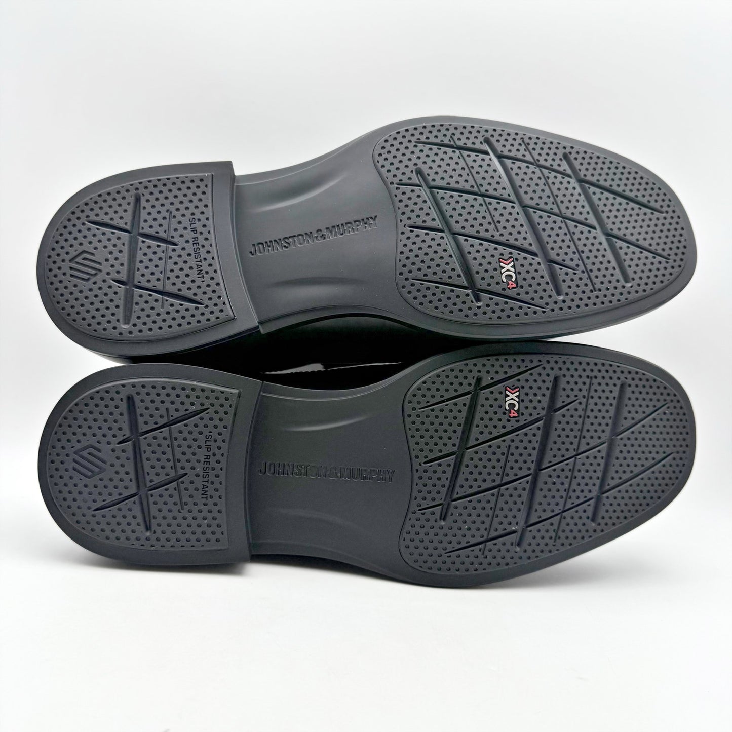 Johnston & Murphy Mens XC4 Stanton 2.0 Loafers US 10 M EU 43 Black Leather NIB