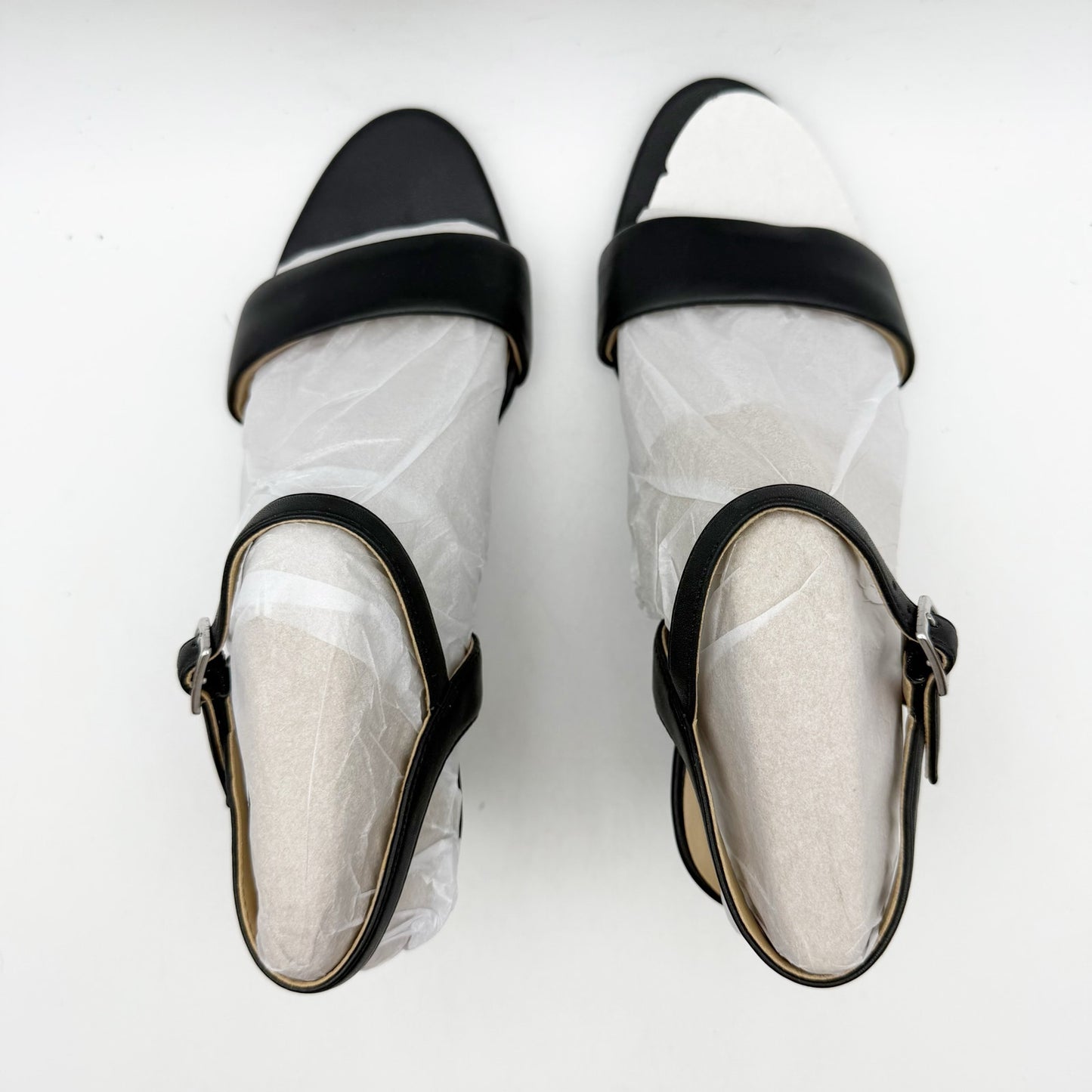 Naturalizer Womens Bristol Wedge Dress Sandals US 6 M EU 36 Black NIB