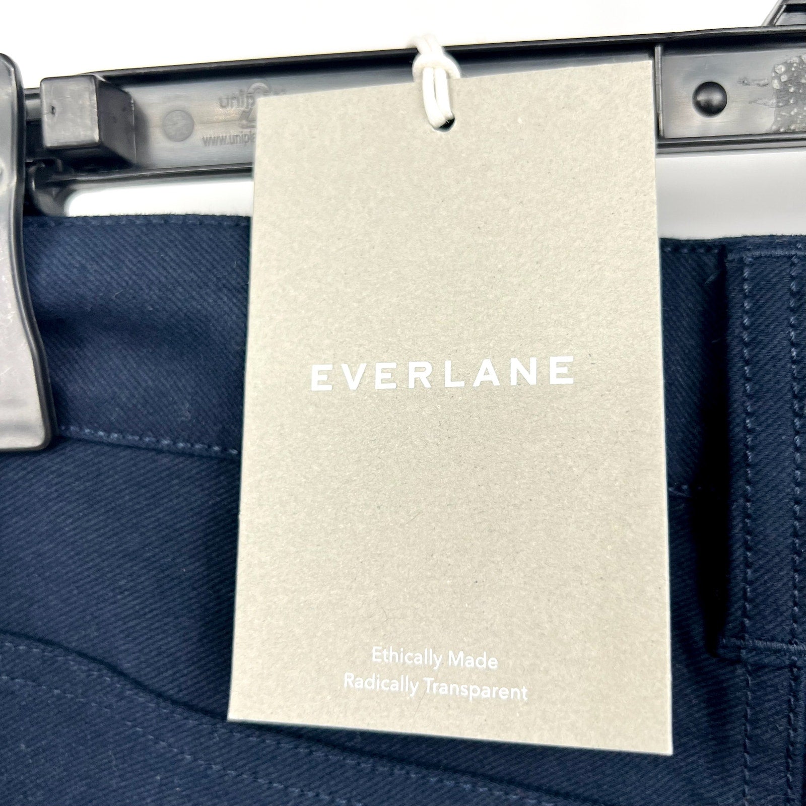 EVERLANE Men's 5-Pocket Pants 32x30 Navy Blue Chino NWT