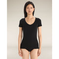 SMARTWOOL Women's Merino 150 Siren Tshirt XL Black Short Sleeve Sweetheart NWT