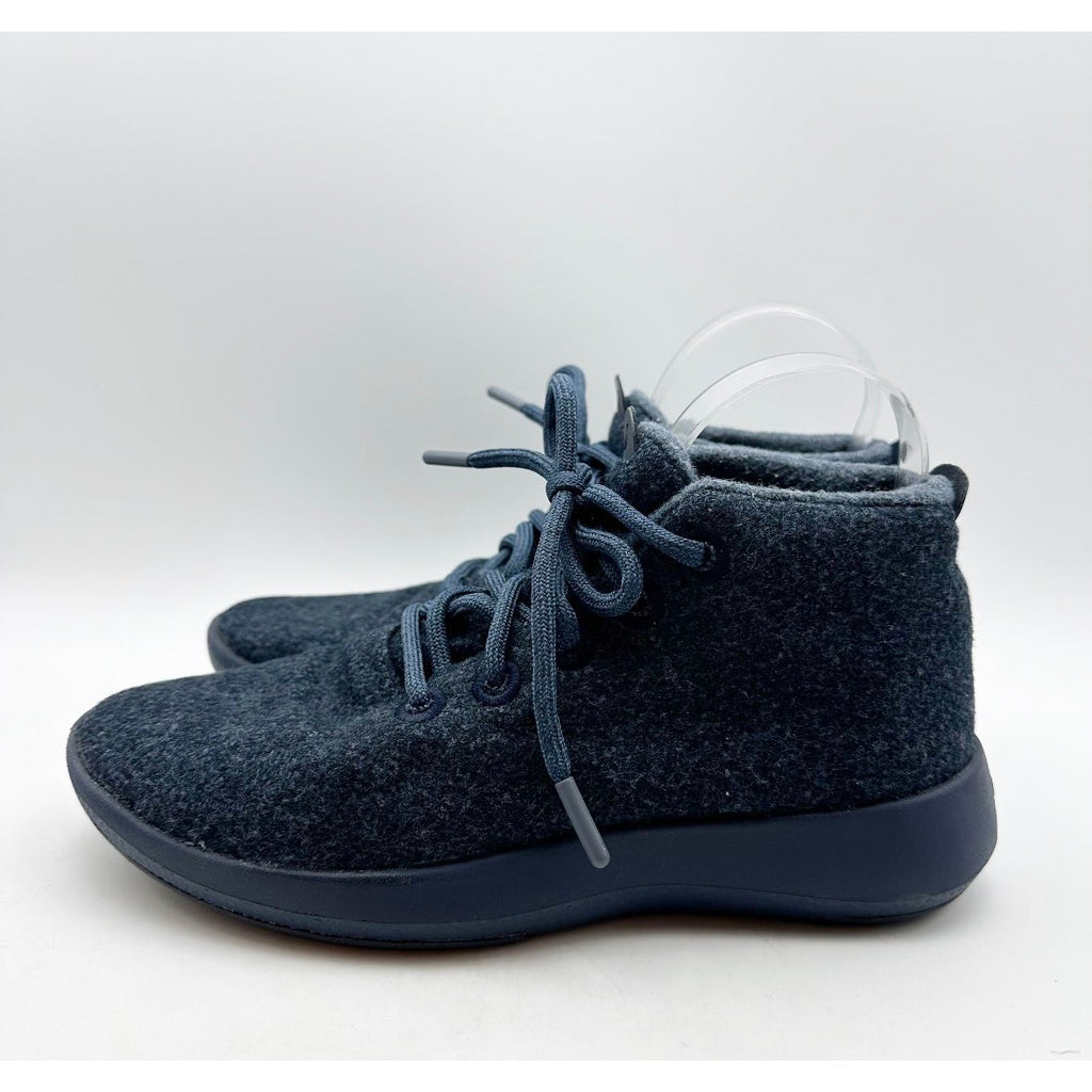 ALLBIRDS Womens Wool Runner-up Mizzles Sneakers US 8 Savanna Night Blue NWOB