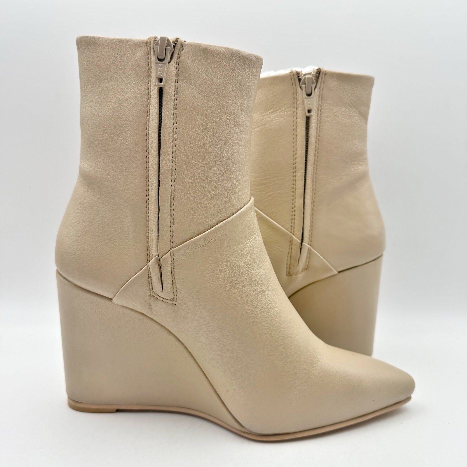 Seychelles Womens Only Girl Wedge Ankle Boots US 6 Tan Leather NIB