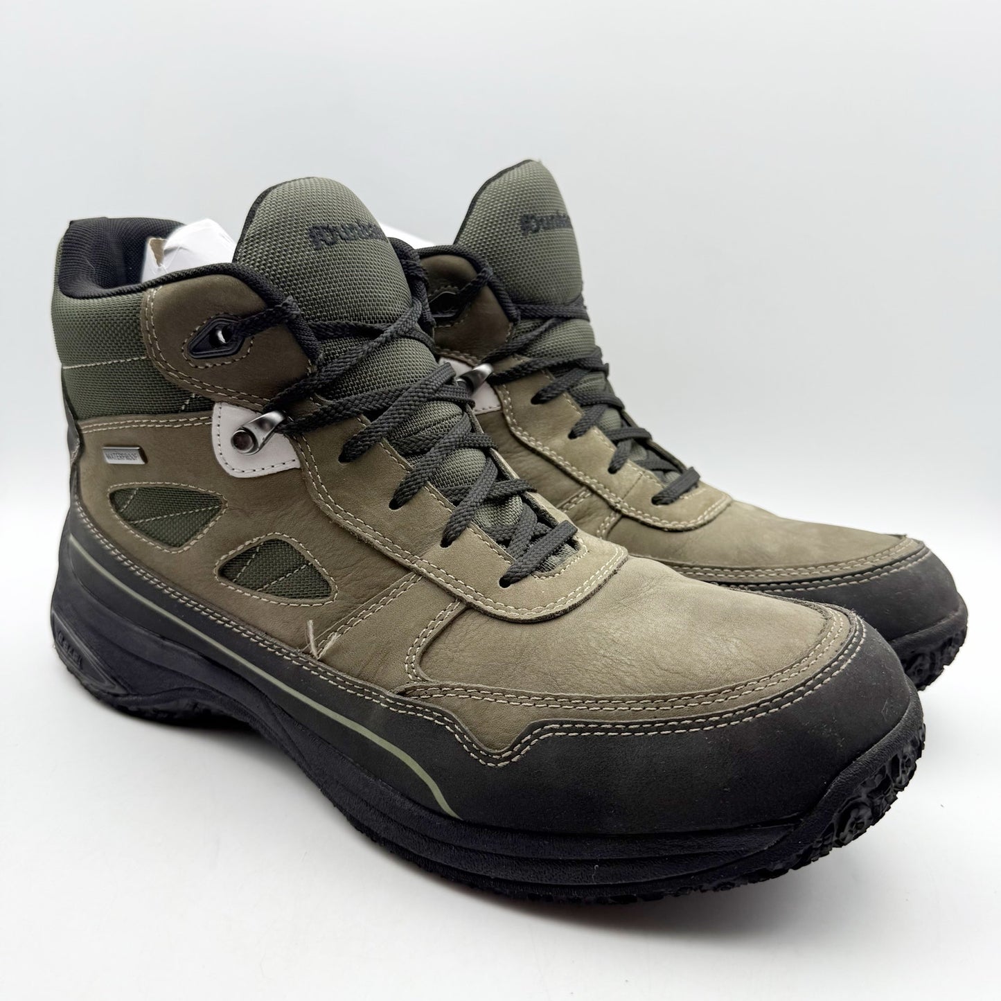 Dunham Mens Cloud Plus Mid II Boots US 13 D EU 47.5 Brown Nubuck Waterproof NIB