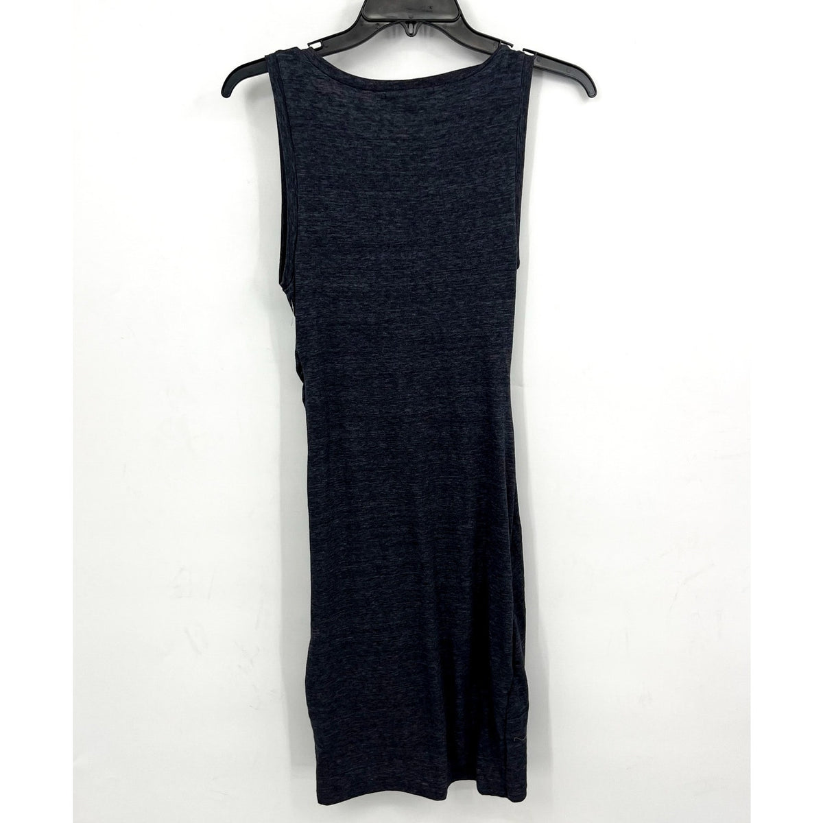 TREASURE & BOND Ruched Sleeveless Jersey Tank Dress XS Gray Blue NWOT