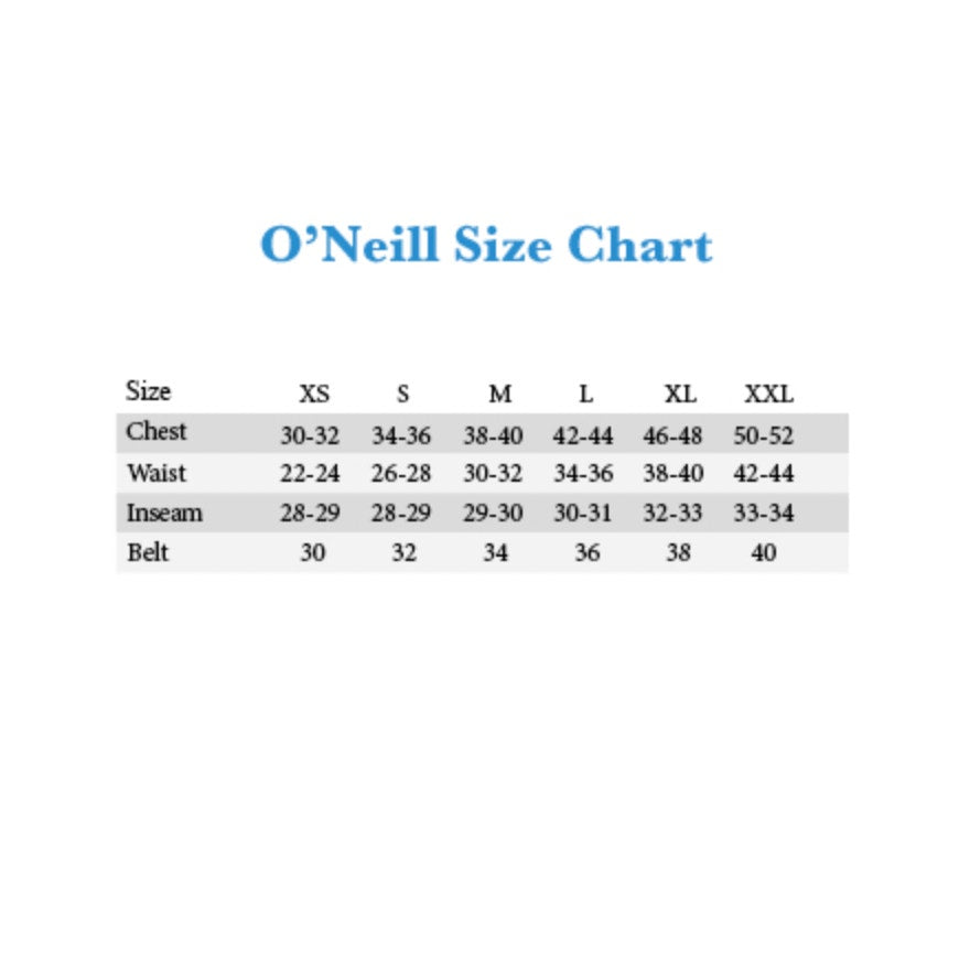 O'NEILL Men's Santa Cruz Solid 2.0 Boardshorts Size 28 Small Black White NWOT