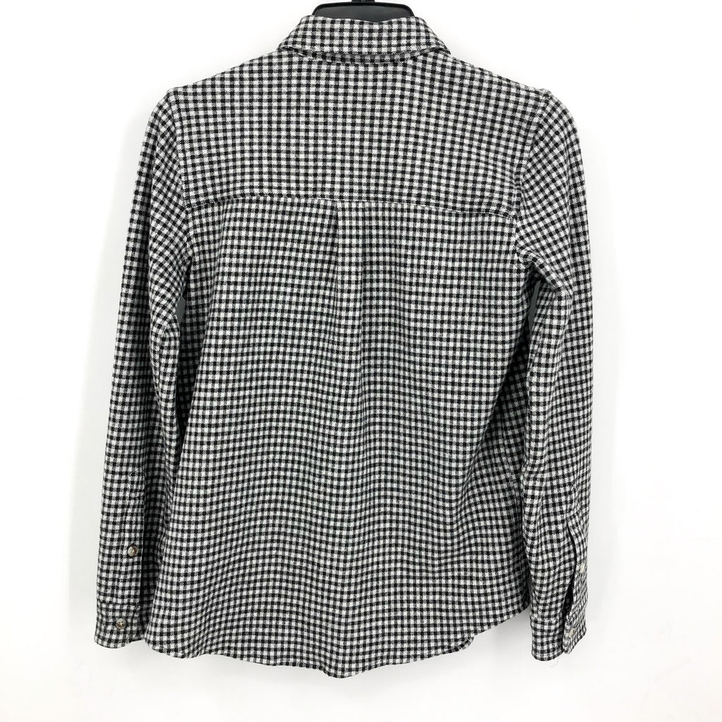 FAHERTY Men's Legend Sweater Shirt XS Black White Encinitas Gingham Check NWT