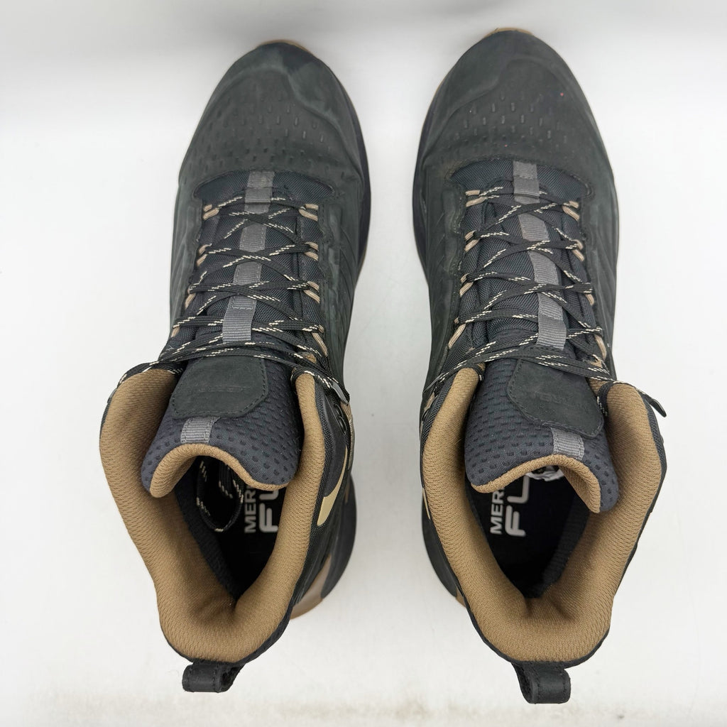 Merrell Mens Moab Speed 2 Hiking Sneakers US 11 Black Leather Waterproof NWOB