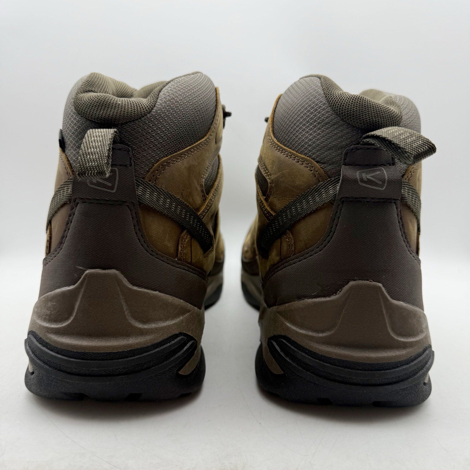 Keen Mens Circadia Mid Hiking Boots US 14 EU 47.5 Brown Leather Waterproof NWOB