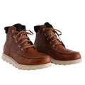 Sorel Mens Madson II Moc Toe Boots US 7.5 EU 40.5 Brown Leather Waterproof NIB