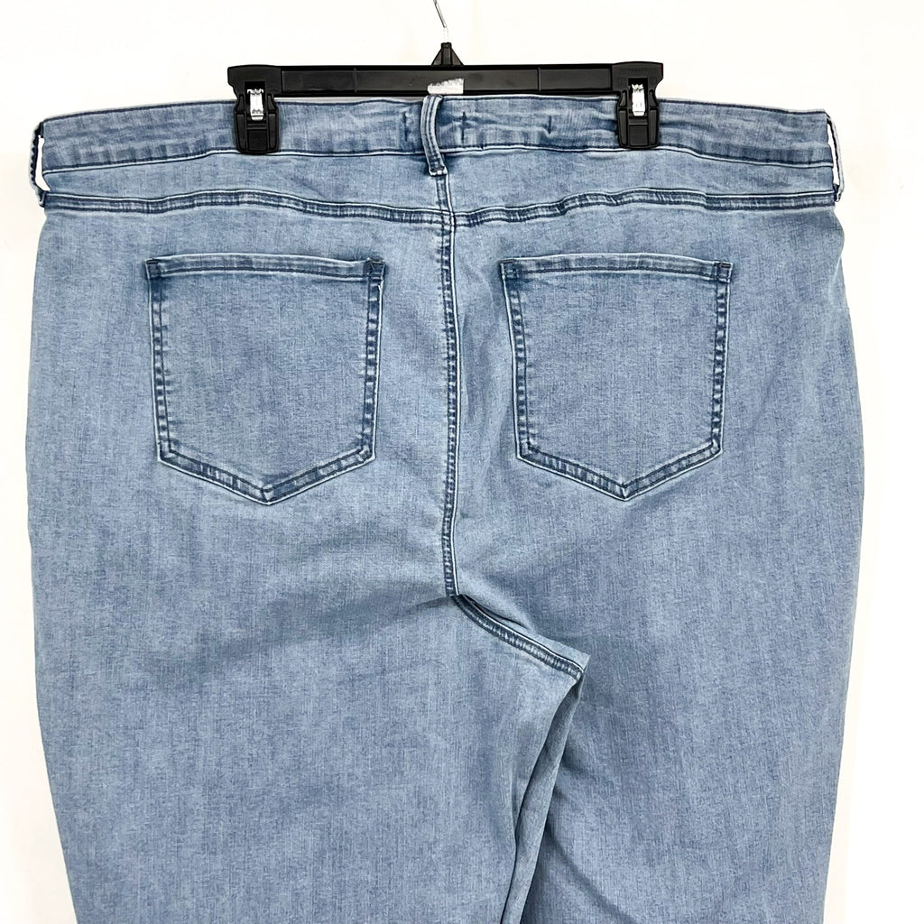 NYDJ Womens Margot Girlfriend Jeans Size 20W PETITE Kingston Blue NWT
