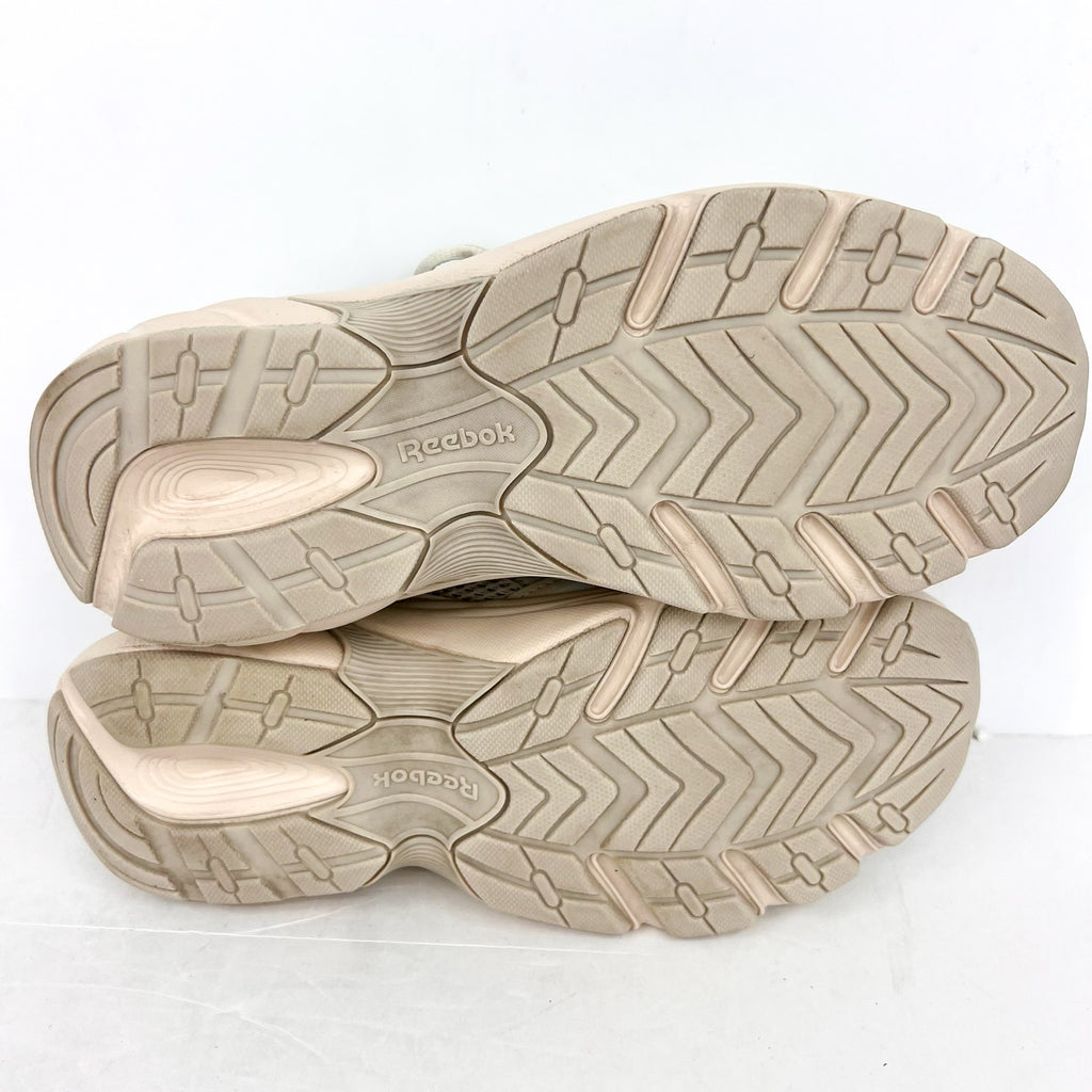 REEBOK Women's Belwave Leather Sneakers Size 9 EU 40 Tan Natural Lace Up NWOB