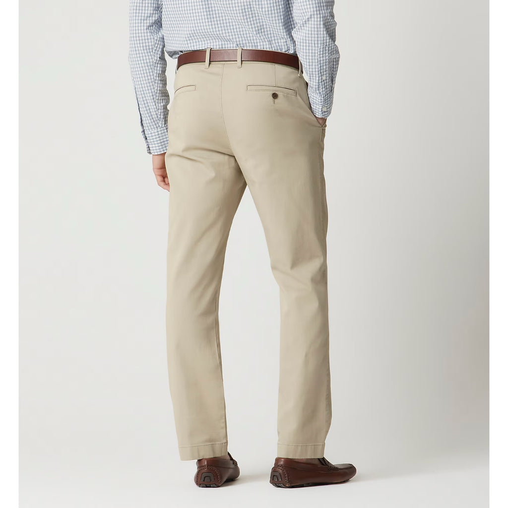 J.CREW Mens Straight-fit Flex Chino Pants 31x32 Khaki Flat Front H3186 NWT