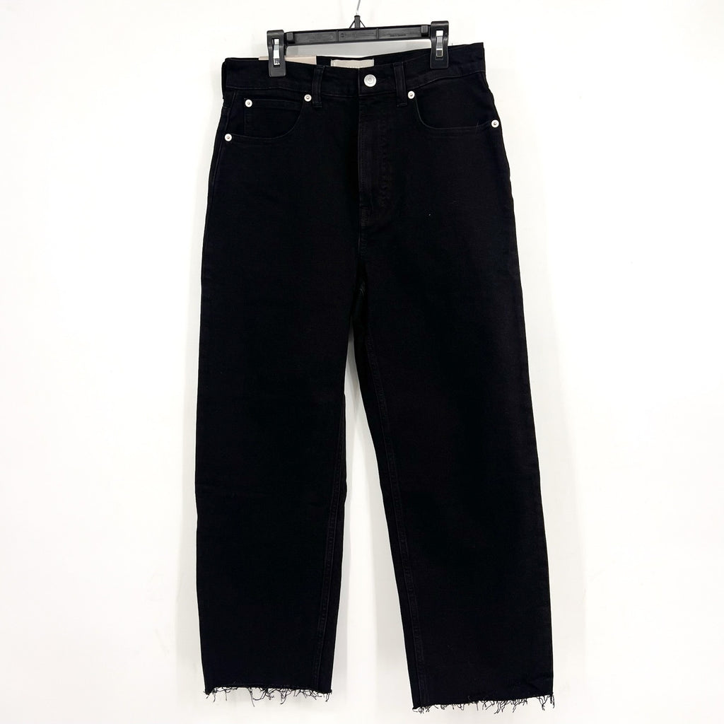 EVERLANE Women's The Way-High Jeans 27x25 Size 4 Coal Black Low Stretch NWT