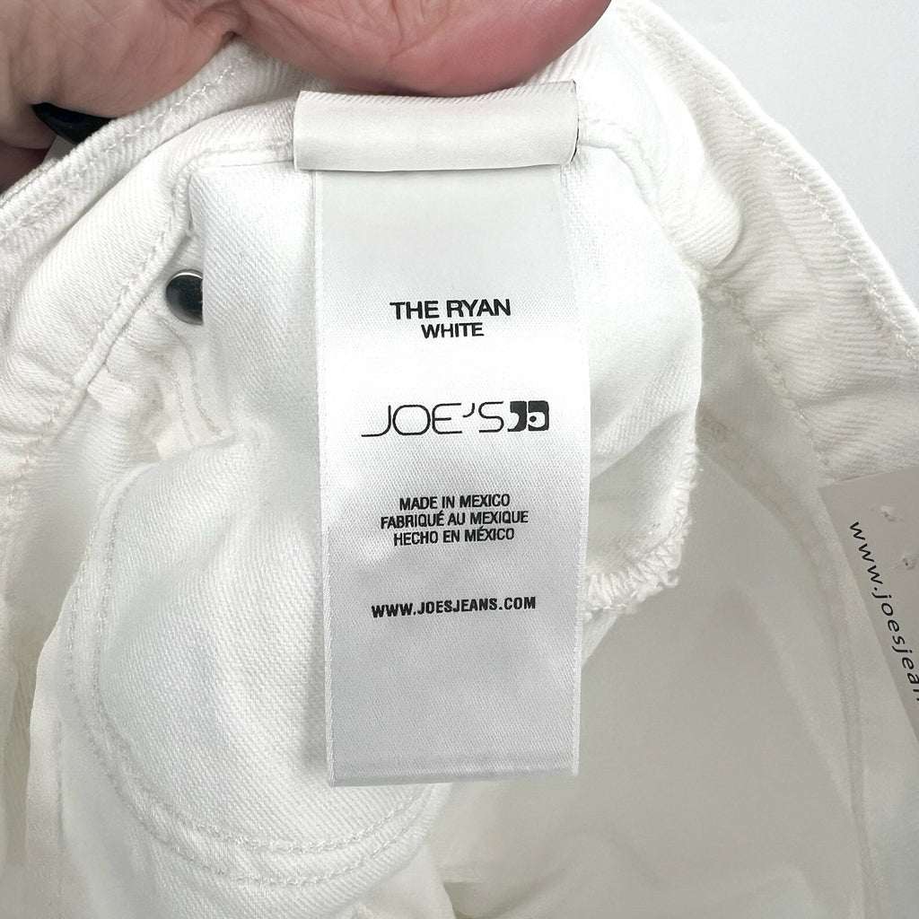 JOE'S JEANS Womens Ryan Low Slung Baggy Jeans Size 29 US 8 White Rigid NWT