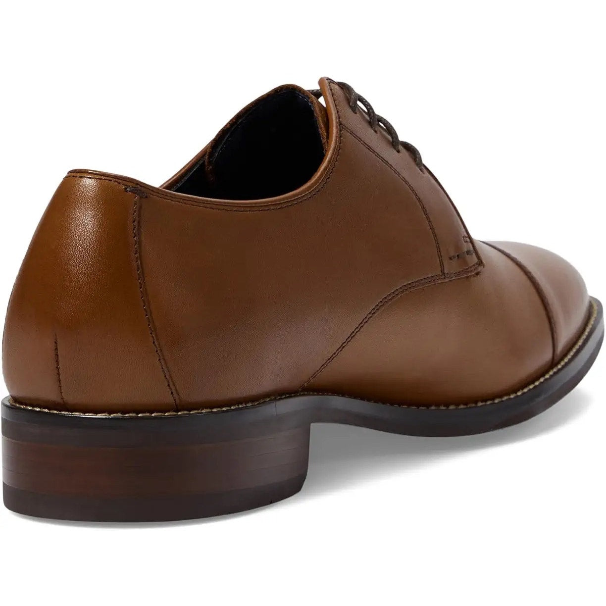 Cole Haan Mens Lenox Hill Cap Oxford Shoes US 10 M Brown Leather Split Toe NIB