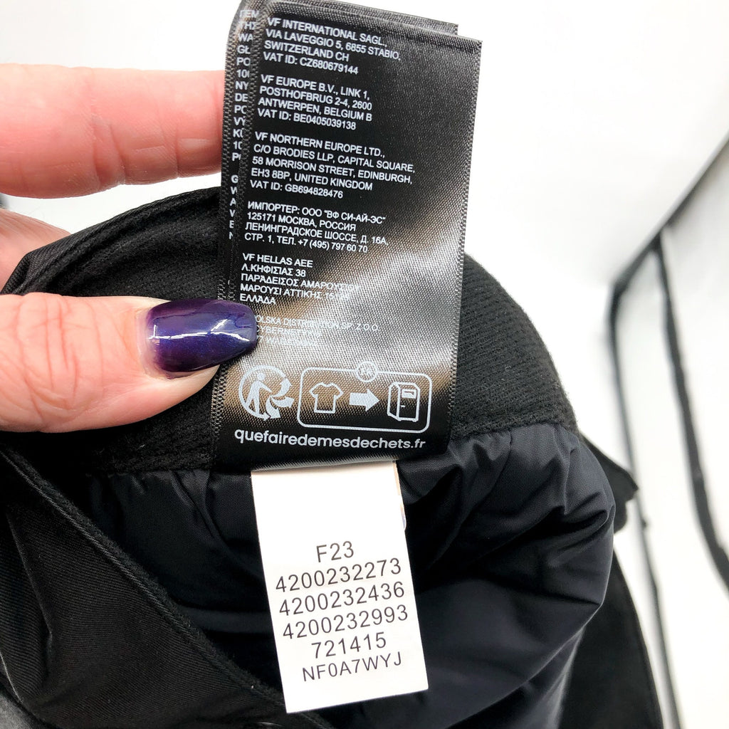The North Face Women's Sally Insulated Snow Pants Small Black Waterproof NWT