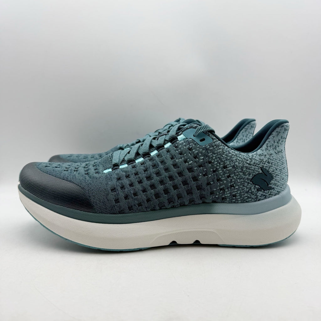 Rabbit Mens Dream Chaser Running Shoes US 10 Blue Green Balsam Athletic Shoe NIB