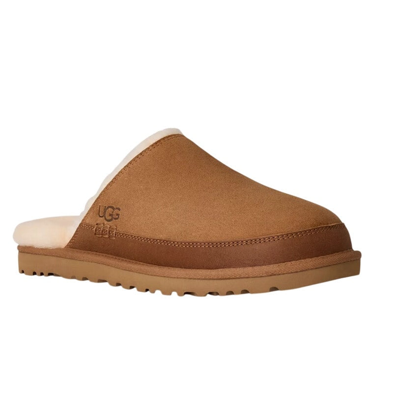 Ugg Mens Leisure Nomad Slipper US 9 EU 42 Brown Tan Suede NWOB