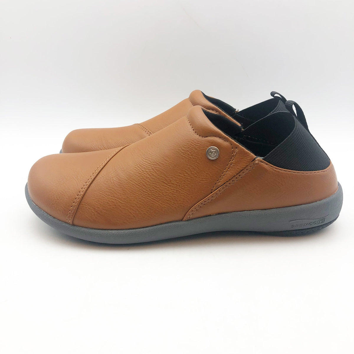 Spenco Womens Brooklyn Convertible Sneakers Size 5.5 Tan Slip On Casual NIB