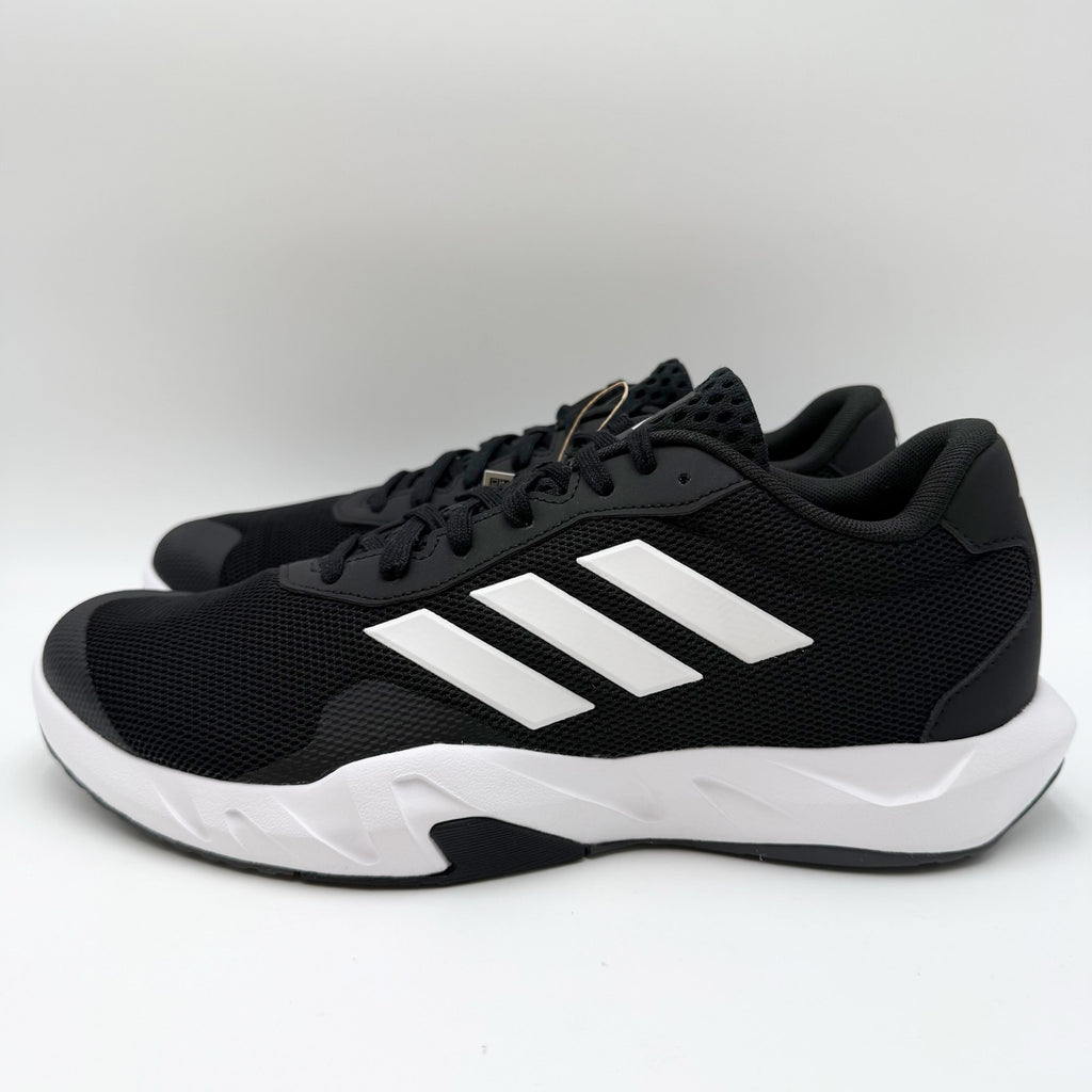 Adidas Mens Amplimove Trainer Athletic Shoes Size 9.5 Black White NIB