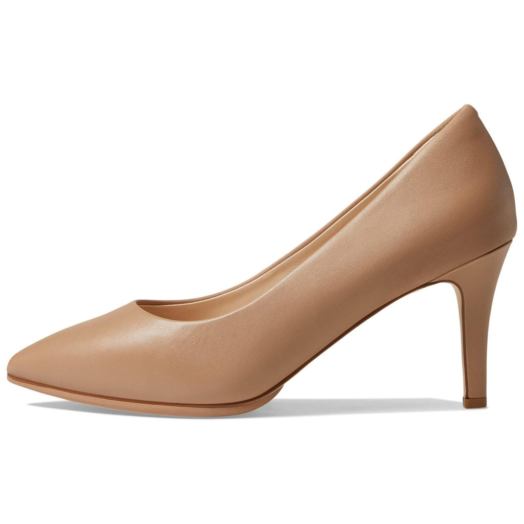 Cole Haan Womens Grand Ambition Pumps US 9.5 B Tan Amphora Leather Heels NWOB