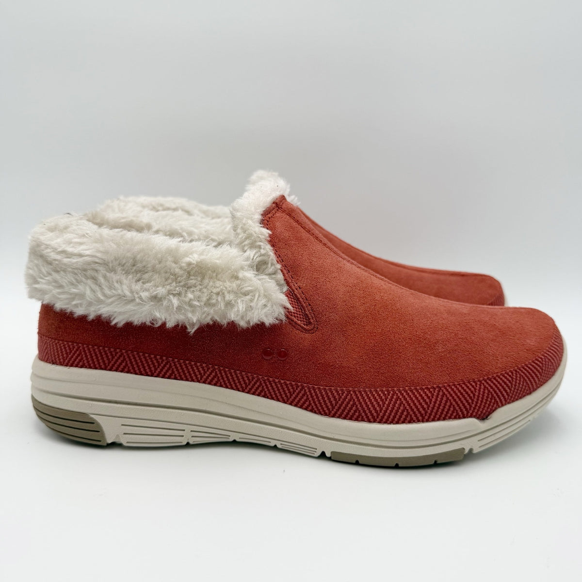 Ryka Womens Adventure Mid Bootie Size 9.5 Wide Adobe Red Water Resistant NIB