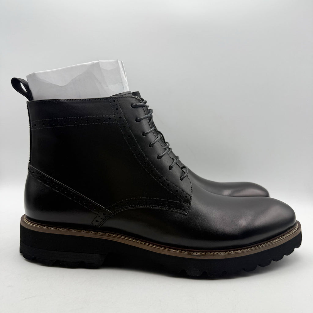 Vintage Foundry Co. Mens Blade Ankle Boots US 11 EU 44 Black Leather NIB