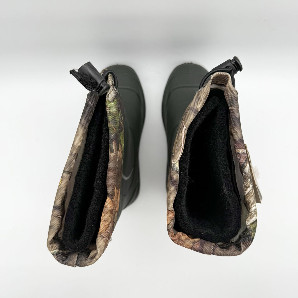 Kamik Kids Snobuster 2 Winter Boots US 12 EU 30 Green Camo Waterproof NIB