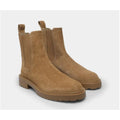 Saint Morta Men's Chunky Chelsea Boots Size 10 EU 44 Tan Camel Suede NIB