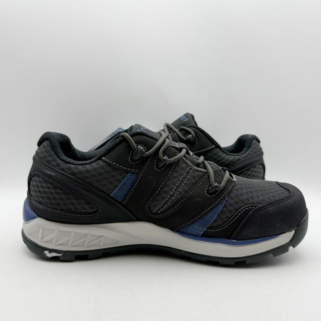 PROPET Mens Vercors Hiking Shoes US 9 Extra Wide 3E Grey Nubuck Waterproof NIB