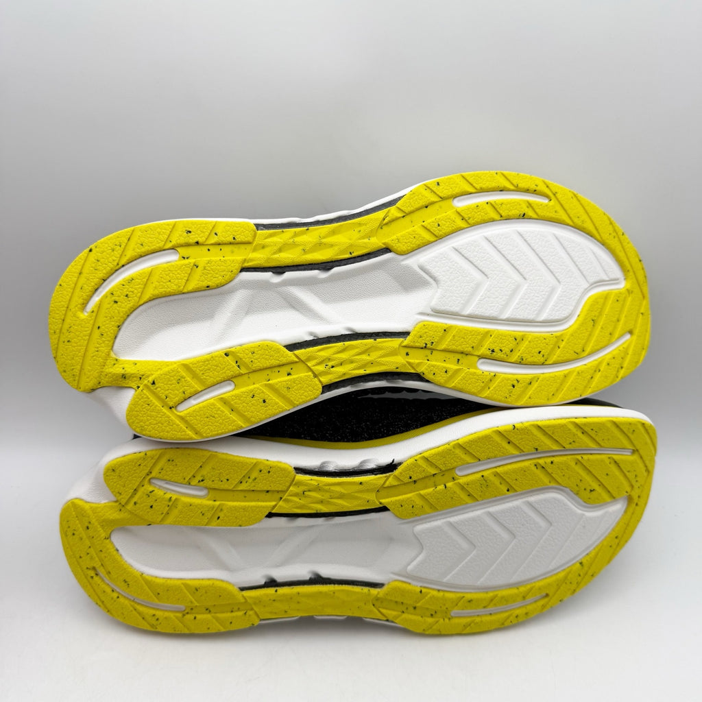Rabbit Mens Dream Chaser Running Shoes US 11 Black Yellow Athletic Sneakers NIB
