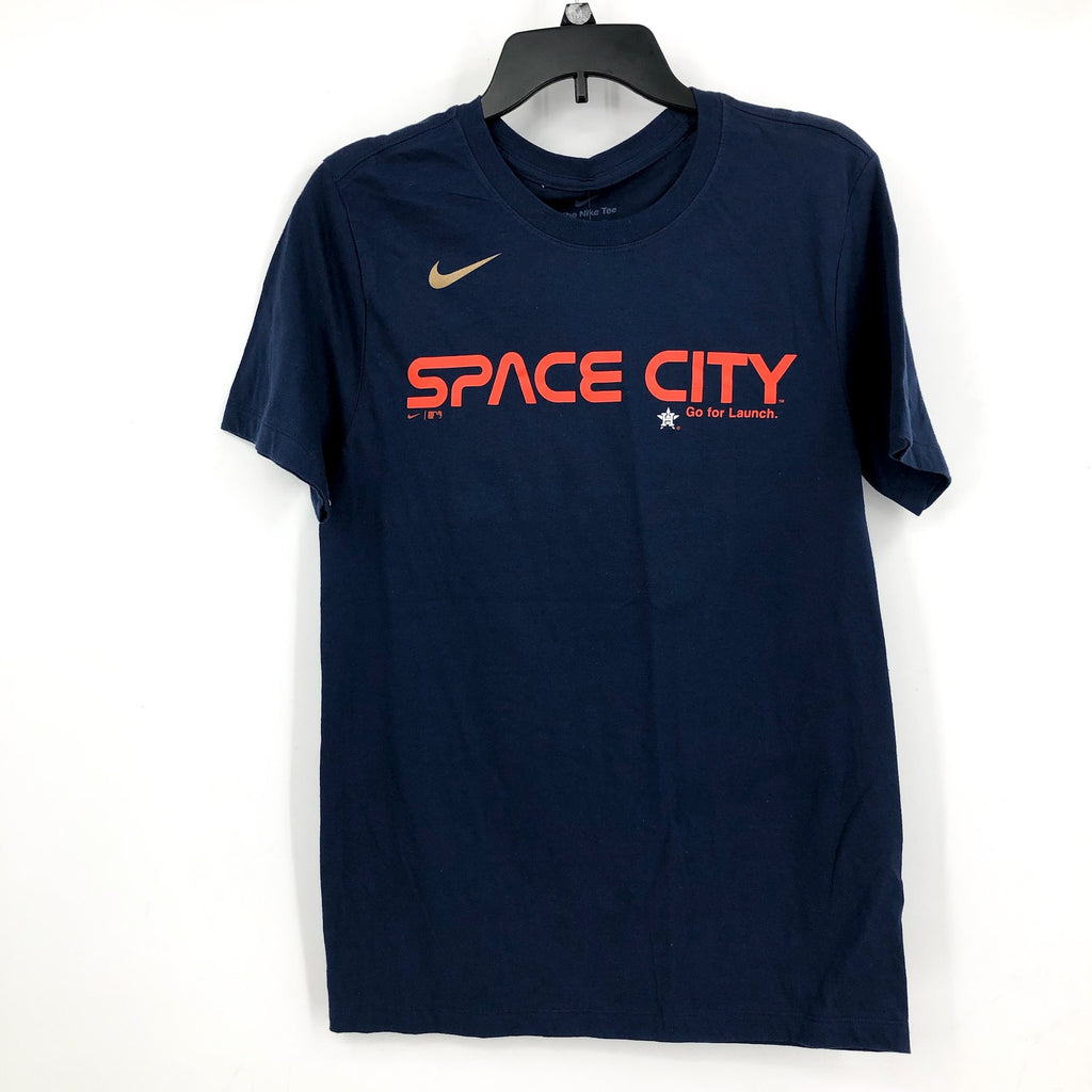 NIKE Men's Houston Astros Yuli Gurriel T-Shirt Small Navy Blue City Connect NWT
