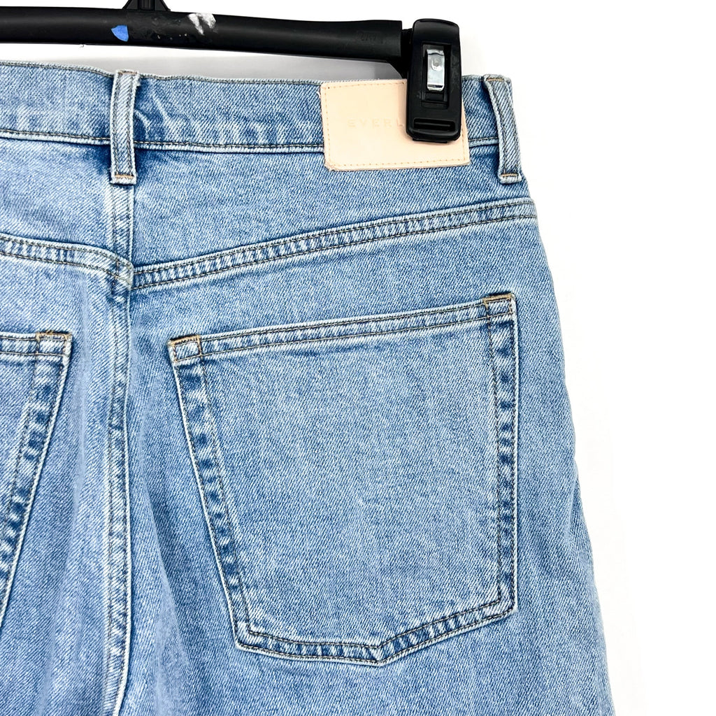 EVERLANE Women's The Way-High Jeans Size 28R US 6 Light Indigo Blue Denim NWT